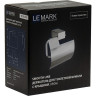 Бумагодержатель LEMARK SMOOTH LINE с крышкой хром