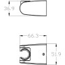 Держатель для душа LEMARK LM8083BL