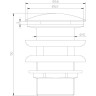 Донный клапан LEMARK JASMINE LM6680ORB