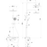 Душевая система LEMARK TROPIC LM7012C, 281х200 мм