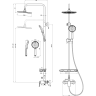 Душевая система LEMARK VERBA LM11460C