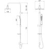Душевой гарнитур LEMARK LM8806C с лейкой 
