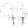 Излив LEMARK для LM3305C, хром