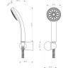 Комплект аксессуаров LEMARK LM0802C для душа