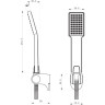 Комплект аксессуаров LEMARK LM0802C для душа