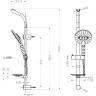 Комплект аксессуаров LEMARK LM8072C для душа