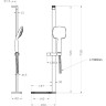 Комплект аксессуаров LEMARK LM8073C для душа