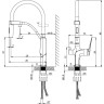Комплект LEMARK смеситель LM3074C для кухни с гибким изливом + Фильтр BASIC для очистки воды