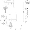 Комплект смесителей LEMARK SET LM7302C для ванной 3 в 1