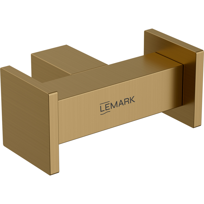 Крючок для полотенец LEMARK VALDAY LMA-8111S1-BRG брашированное золото