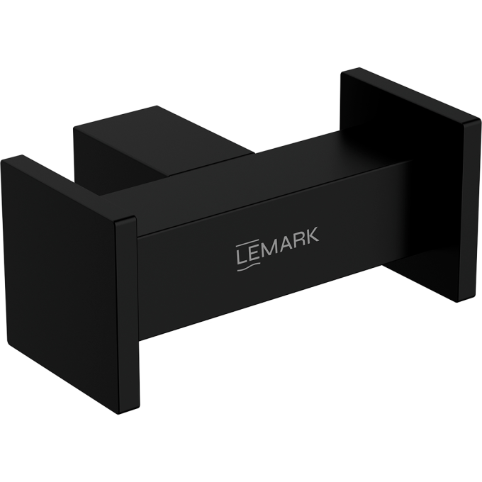 Крючок для полотенец LEMARK VALDAY LMA-8111S1-BL матовый черный