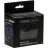 Крючок двойной LEMARK SMOOTH LINE для полотенец, графит