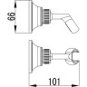 Настенный держатель LEMARK LM8489C