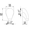 Подключение для душевого шланга LEMARK LM4883C