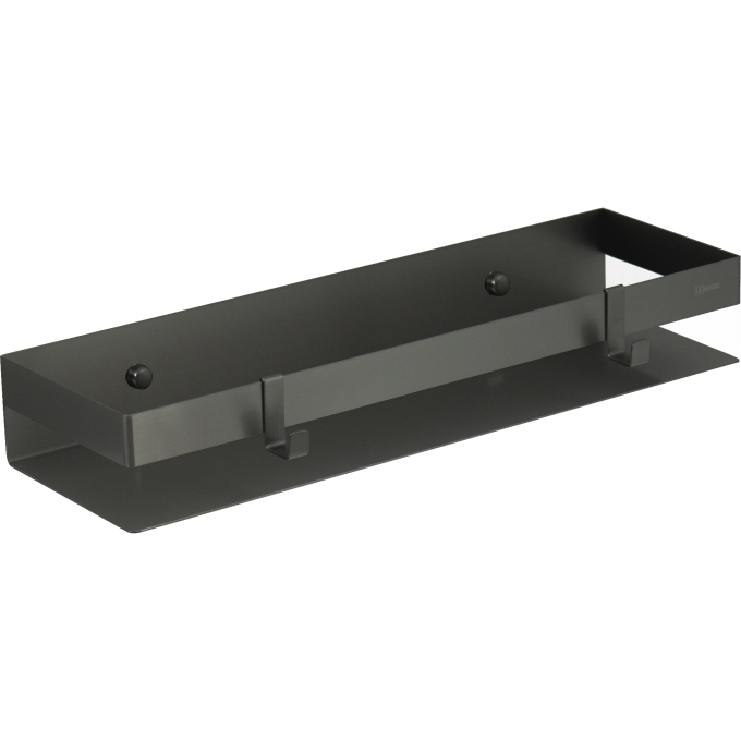Полка для душа прямая LEMARK SHELF LINE 400 мм графит