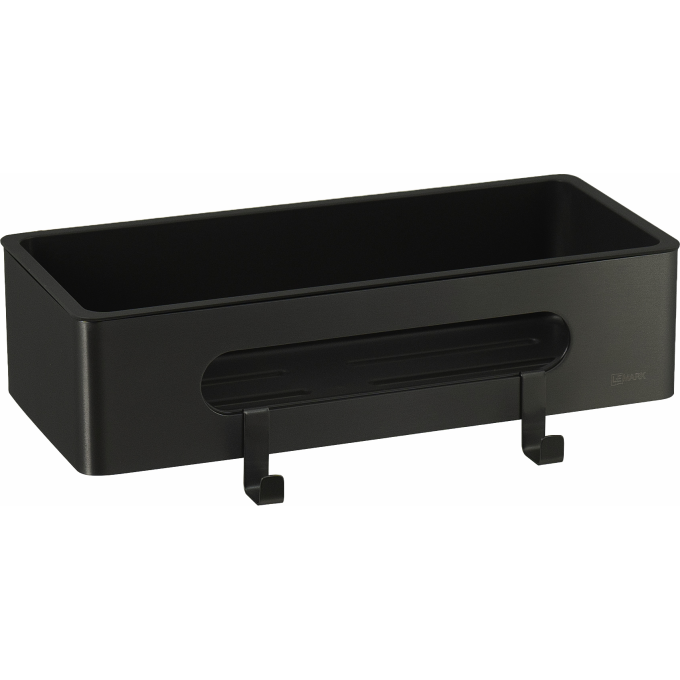 Полка для душа прямая LEMARK SHELF LINE 9772044 черный