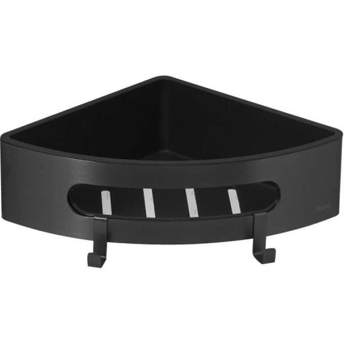 Полка для душа угловая LEMARK SHELF LINE черный