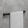 Полотенцедержатель LEMARK SMOOTH LINE одинарный чёрный
