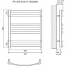 Полотенцесушитель электрический LEMARK ATLANTISS LM32607RE П7 500x600