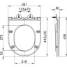 Сет: Инсталляция LEMARK PENEDA EXPERT + кнопка смыва BIT хром глянец + унитаз GLAZER белый глянец