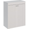 Шкаф LEMARK ROMANCE 60 см подвесной/напольный, с откидной корзиной для белья, белый