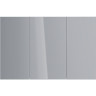 Шкаф зеркальный LEMARK UNIVERSAL 120х80 см 3-х дверный, цвет корпуса белый глянец