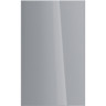 Шкаф зеркальный LEMARK UNIVERSAL 50х80 см 1 дверный, петли слева, цвет корпуса белый глянец