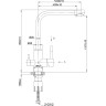 Смеситель для кухни LEMARK EXPERT LM5061BLN