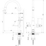 Смеситель для кухни LEMARK EXPERT LM5083S-WHITE