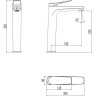 Смеситель для раковины LEMARK BRONX LM3709GM