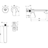 Смеситель для раковины LEMARK ORTUS LM11326C