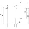Смеситель для раковины LEMARK PLUS GRACE LM1509C