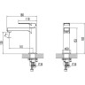 Смеситель для раковины LEMARK PLUS GRACE LM1537C