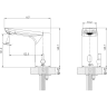 Смеситель для раковины LEMARK PROJECT LM4659CE