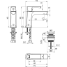 Смеситель для раковины LEMARK URSUS LM7206BG