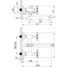 Смеситель для ванны и душа LEMARK BENEFIT LM2513C