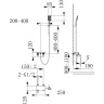Смеситель для ванны LEMARK MISTA LM6414WG