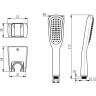 Смеситель для ванны LEMARK URSUS LM7251BL