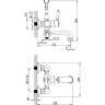 Смеситель для ванны LEMARK VILLA LM4812C