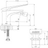Смеситель LEMARK ALLEGRO LM5908CW для биде