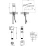 Смеситель LEMARK ALLEGRO LM5916CW для раковины и биде