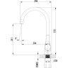 Смеситель LEMARK ATLANTISS LM3255C для кухни
