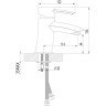 Смеситель LEMARK ATLANTISS LM3206C для раковины