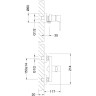 Смеситель LEMARK AURA LM0603C для душа