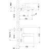 Смеситель LEMARK AURA LM0614C для ванны