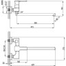 Смеситель LEMARK BASIS LM3617C для ванны