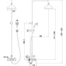 Смеситель LEMARK BRAVA LM4760G для душа