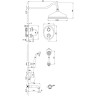 Смеситель LEMARK BRAVA LM4722G для ванны и душа