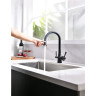 Смеситель LEMARK COMFORT LM3075BL для кухни с подключением к фильтру