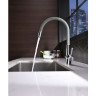 Смеситель LEMARK COMFORT LM3075C-Gray для кухни с подключением к фильтру